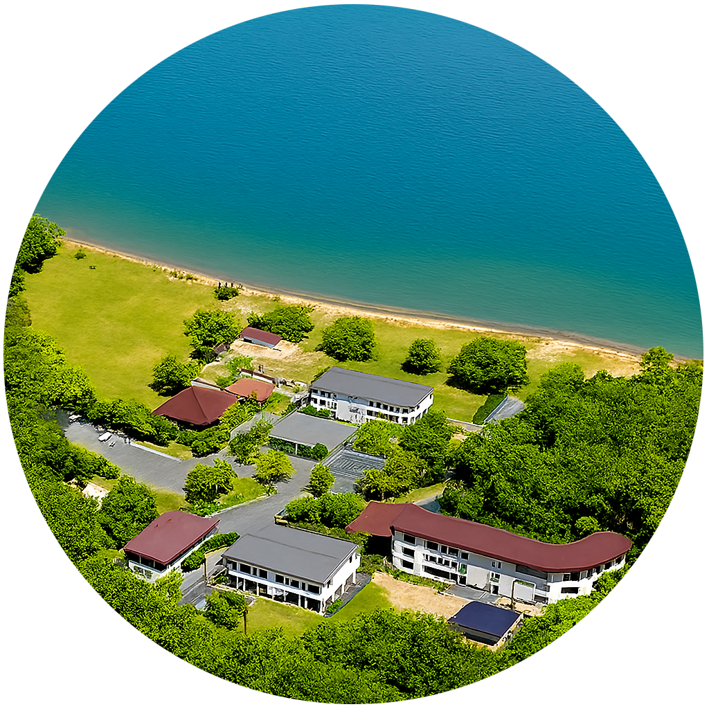 宮ヶ浜海水浴場（近江八幡市） Miyagahama Beach (Omihachiman City) 滋賀県