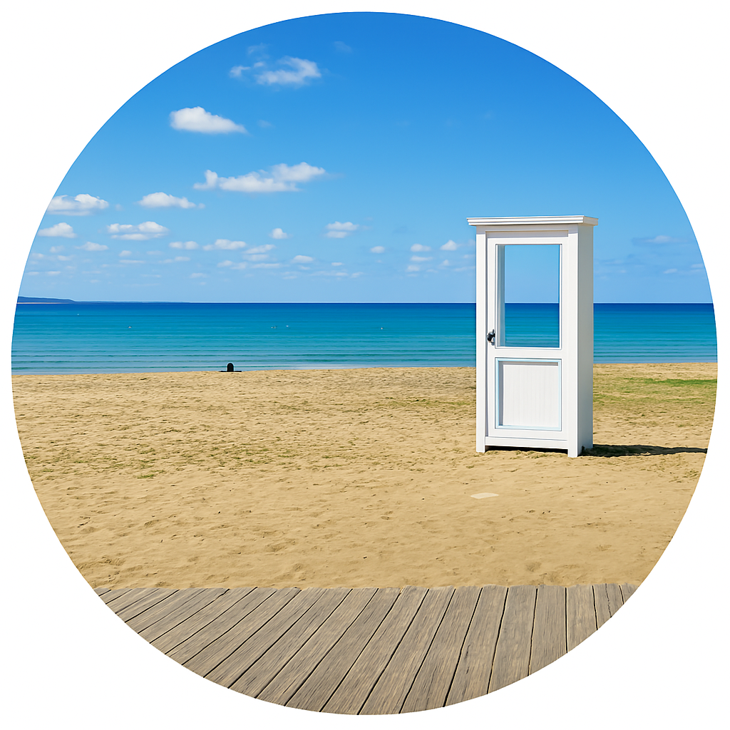 増穂浦海水浴場（志賀町） Masuhoura Beach (Shika Town) 石川県