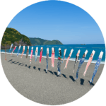 七里御浜（熊野市） Shichirimi hama