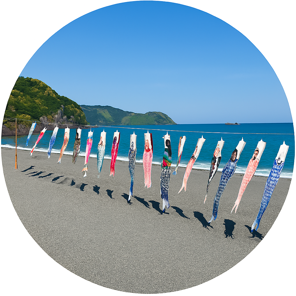 七里御浜（熊野市） Shichirimi hama 三重県