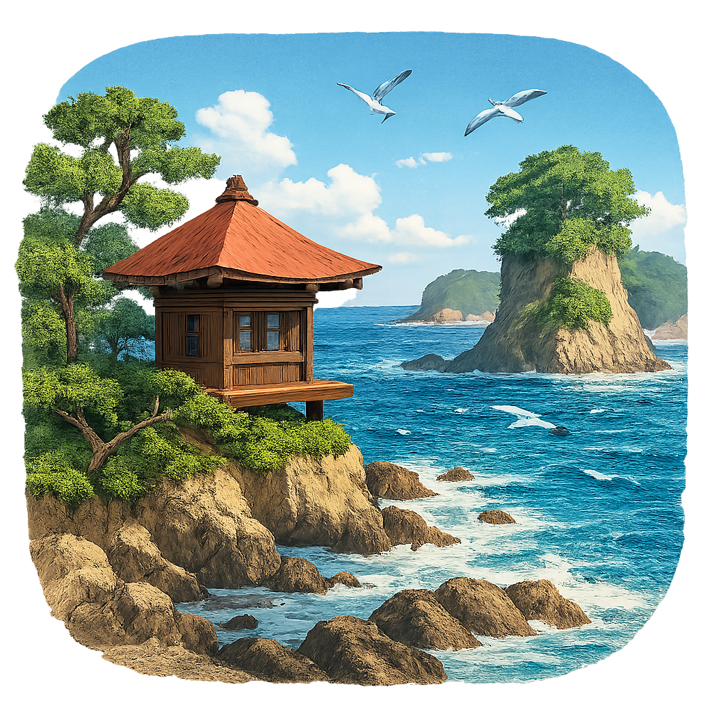 五浦海岸（北茨城市） Izura beach 茨城県