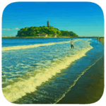 片瀬東浜海水浴場（藤沢市） Katase Higashihama Beach (Fujisawa City)