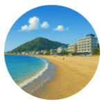 葉山海岸 森戸海岸  Hayama beach