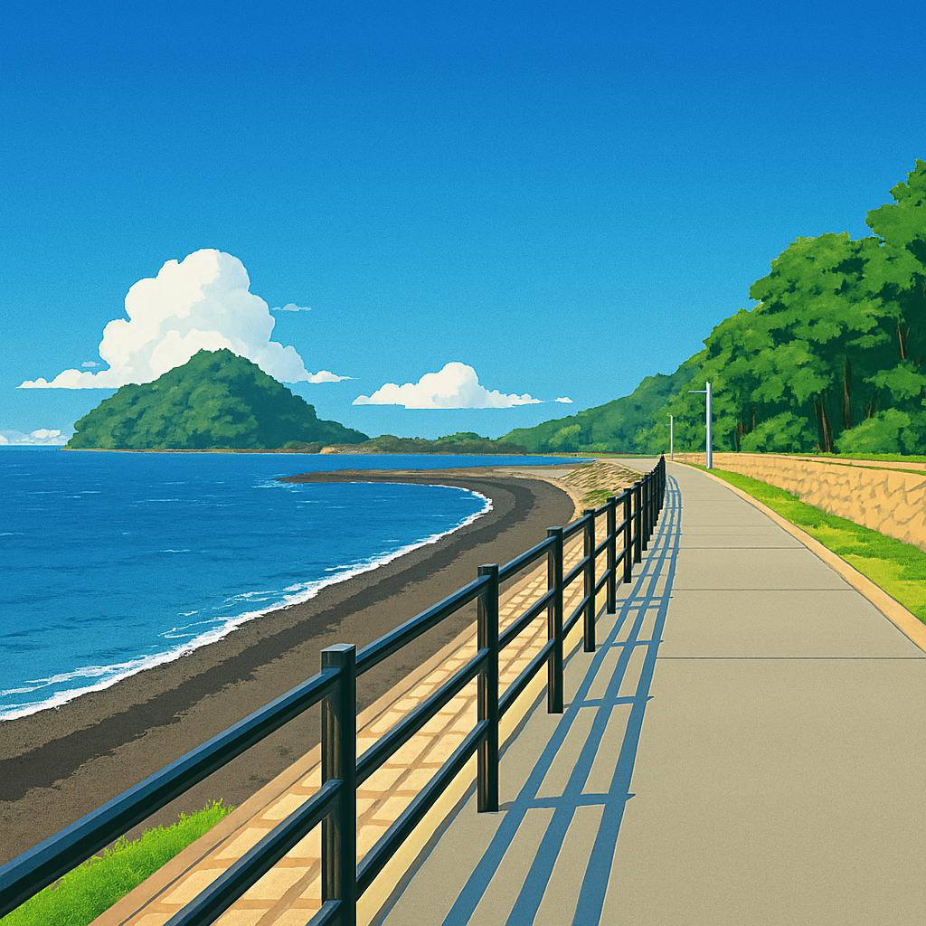 牛臥・島郷・志下海岸（沼津市） Shige beach 静岡県