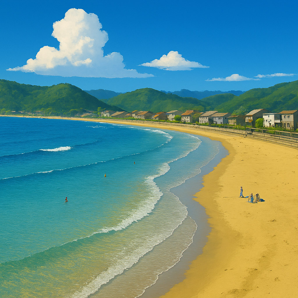 浦富海岸（岩美町） Uratomi beach 鳥取県