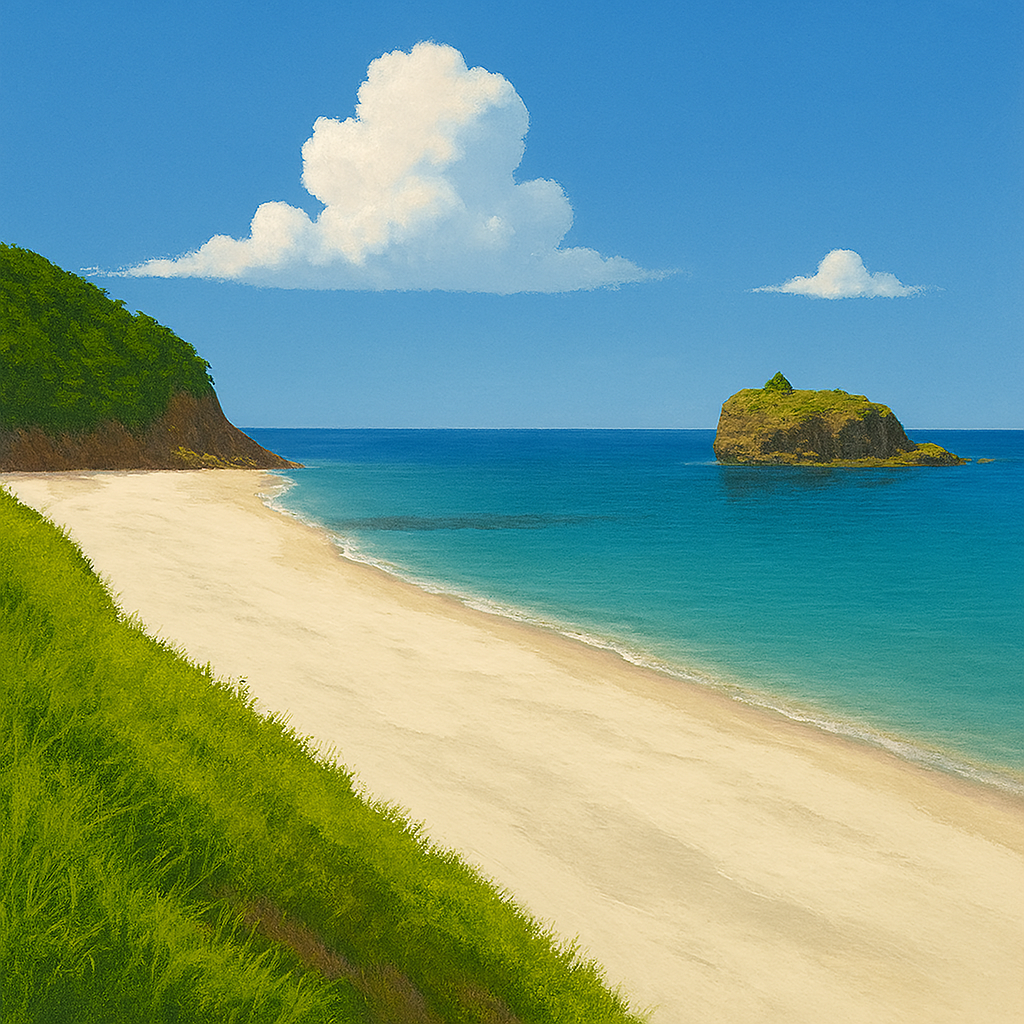 白兎海水浴場（鳥取市） Shirato beach 鳥取県