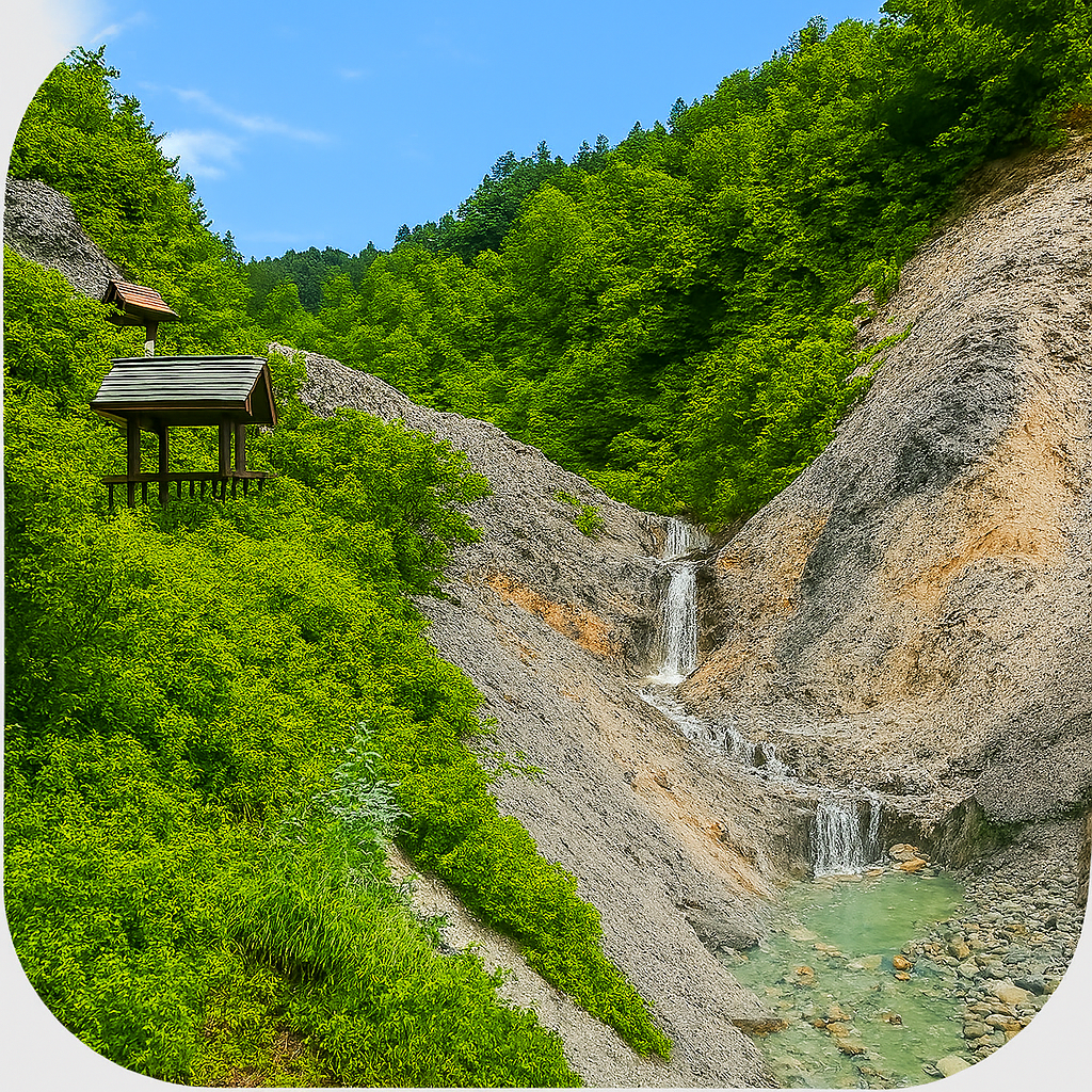 川原毛地獄 Kawarage Hell 秋田県