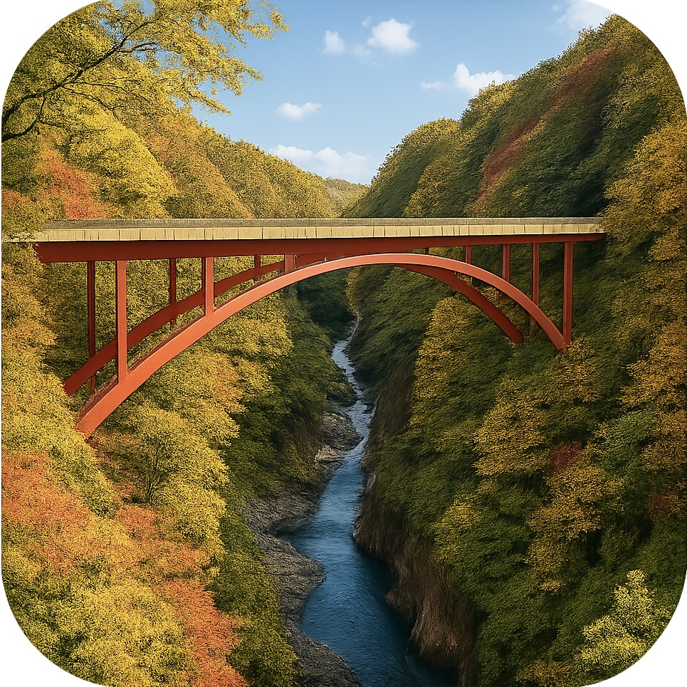 小安峡 Oyasu Gorge 秋田県