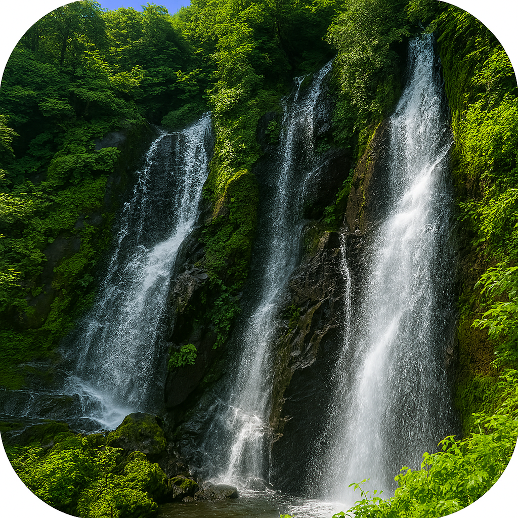 不動滝 Fudotaki Waterfall Yamagata 山形県