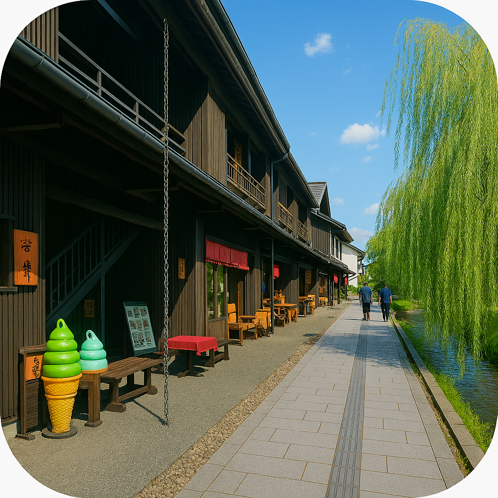 水の町屋 七日町御殿堰 Water Town House Nanokamachi Gotenzeki 山形県