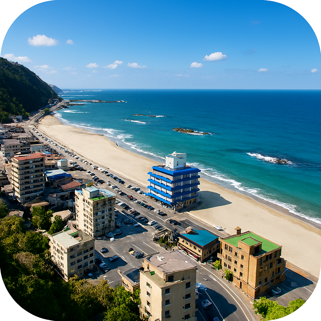 湯野浜温泉 Yunohama Hot Springs 山形県