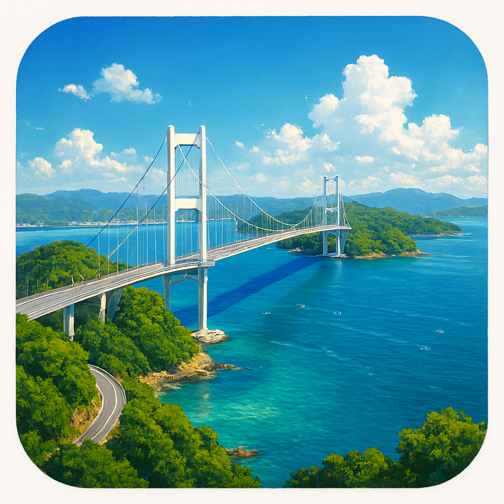 しまなみ海道 Shimanami Kaido 広島県 愛媛県