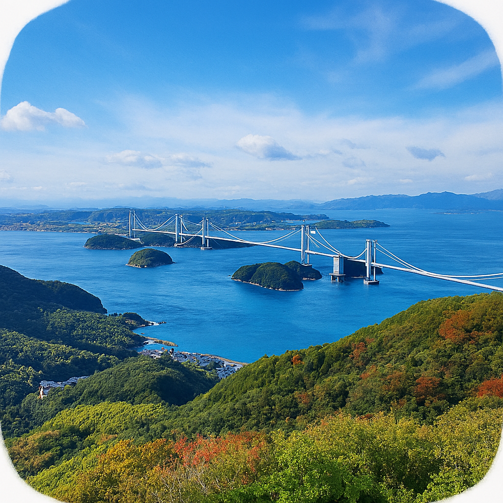 亀老山展望公園 Kirosan Observatory Park 愛媛県