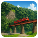 岩戸の断崖電車 Iwato Cliff Railway