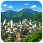 湯けむり展望台 Steam Observation Deck