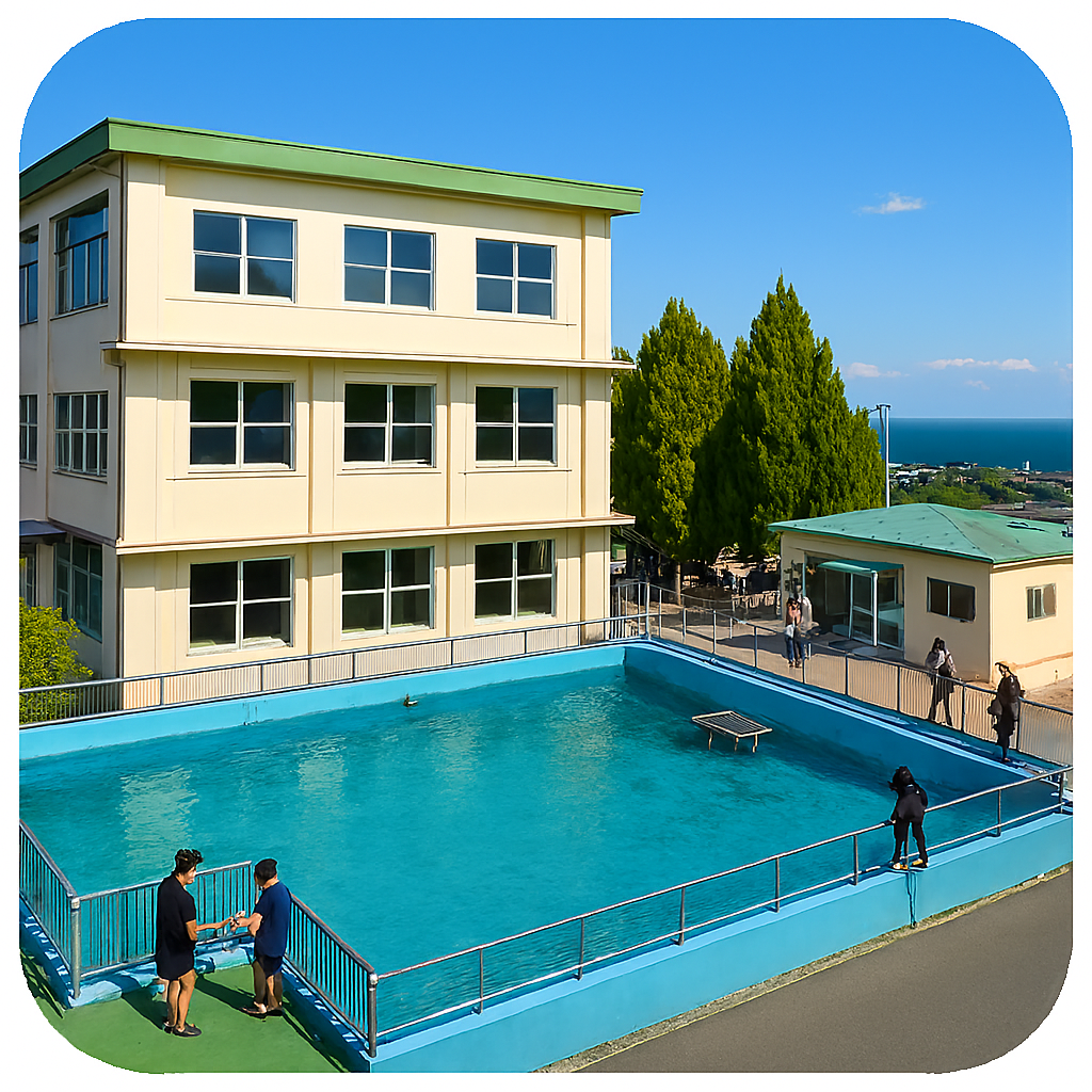 むろと廃校水族館 Muroto Abandoned Aquarium 高知県