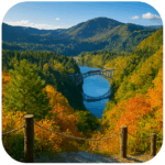 JR只見線 第一只見川橋梁 JR Tadami Line First Tadami River Bridge