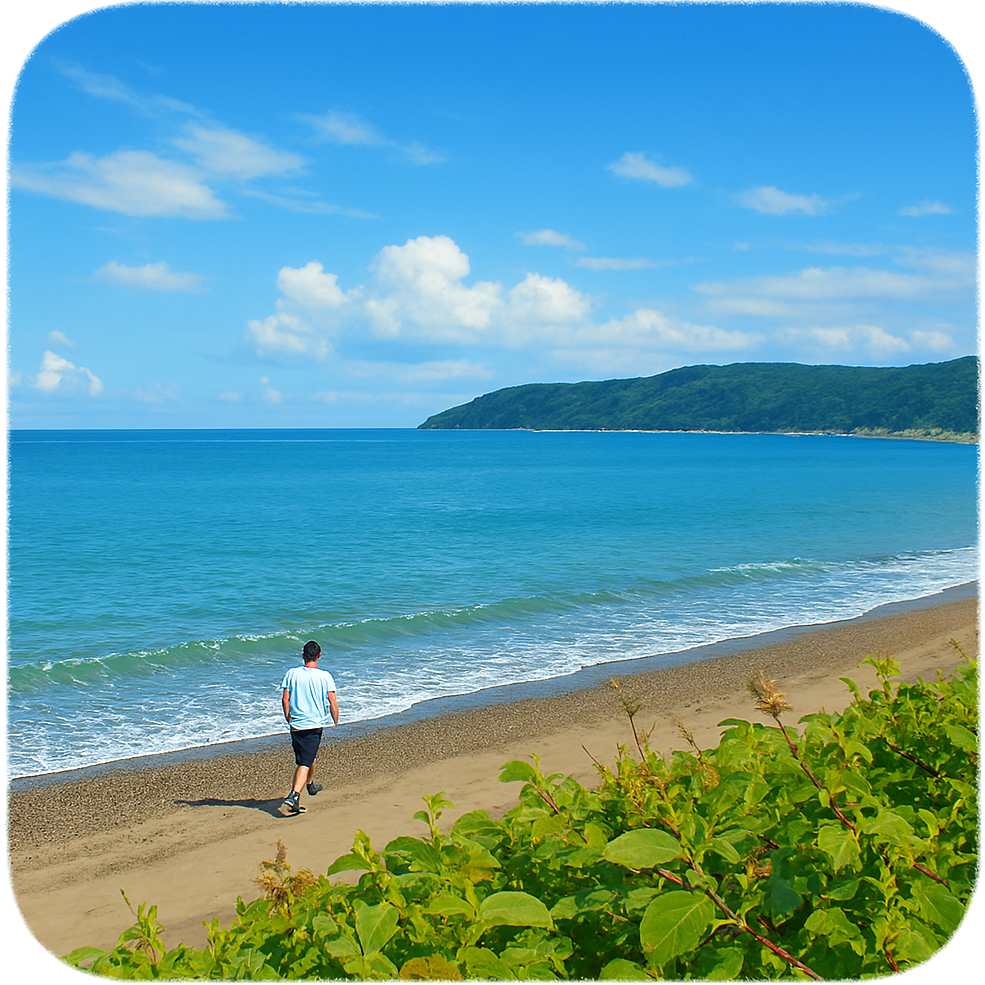 江ノ島海岸（島牧村） Enoshima beach 北海道道南
