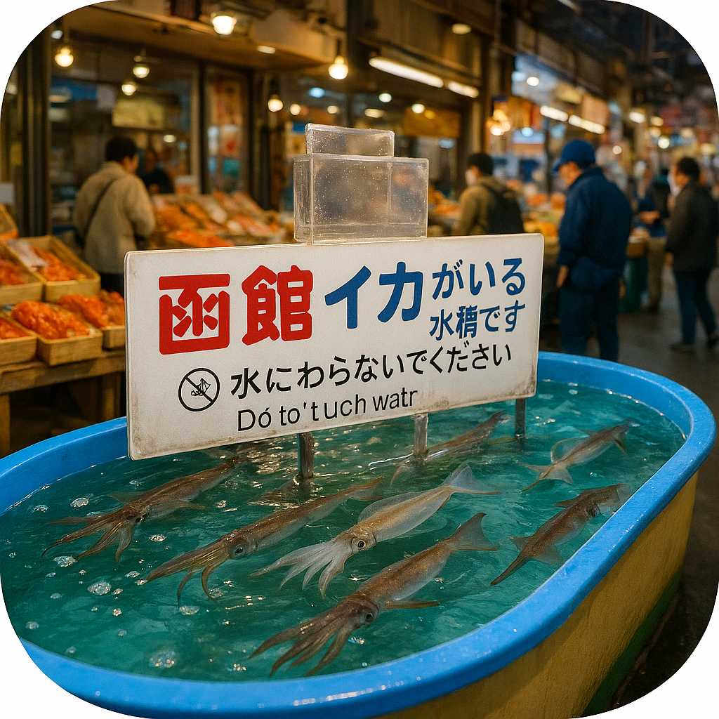 函館朝市 Hakodate Morning Market 北海道函館