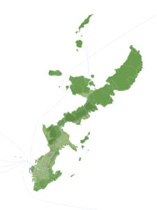 沖縄本島の地図イラスト、フリー素材として公開しました！