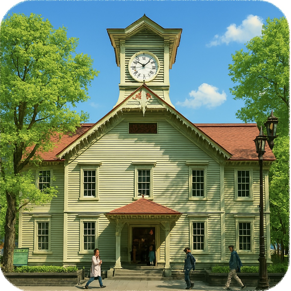 札幌市時計台 Sapporo Clock Tower 北海道
