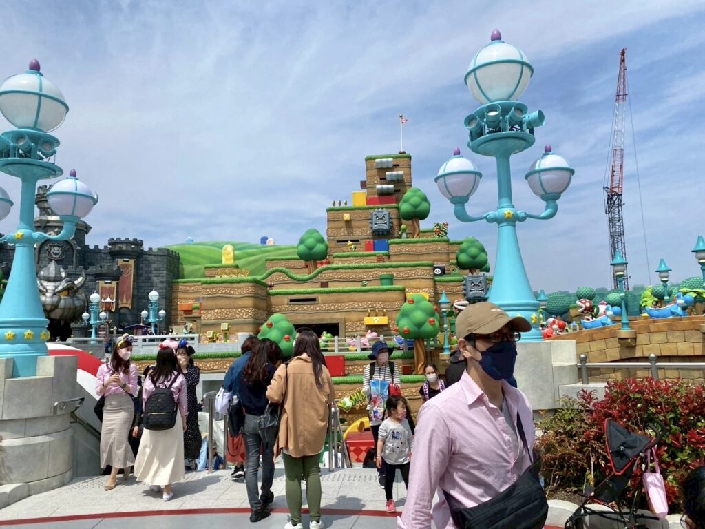 スーパーマリオワールドへついに突入！ USJ ユニバーサルスタジオジャパン Universal Studios Japan 大阪府大阪市