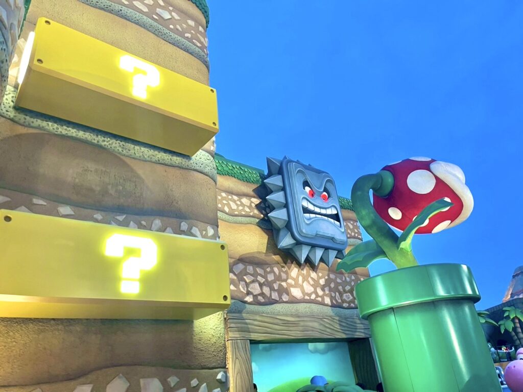 スーパーマリオワールドに本物のドッスンキンタロー！？ USJ ユニバーサルスタジオジャパン Universal Studios Japan 大阪府大阪市