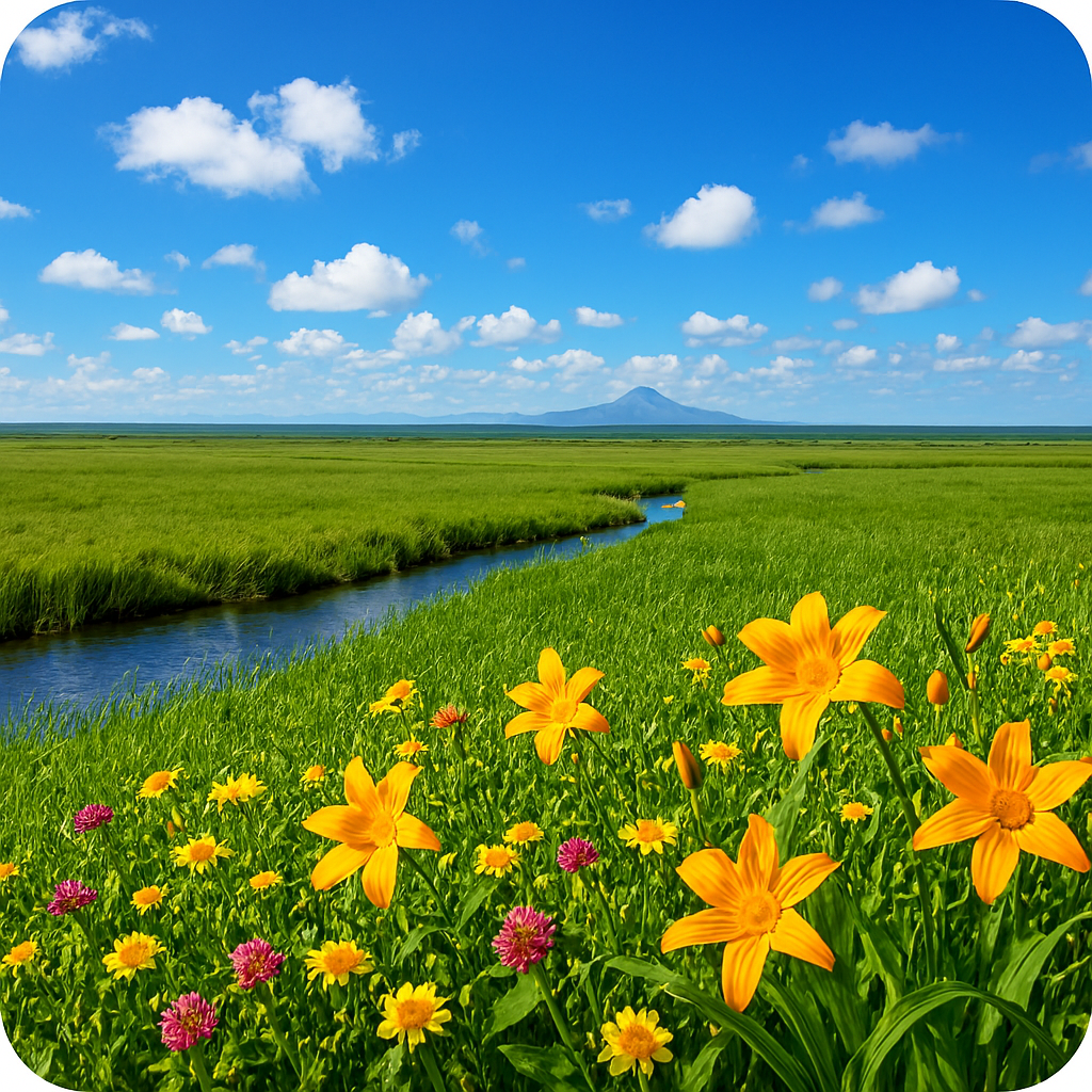 サロベツ原野 Sarobetsu Plain 北海道幌延町