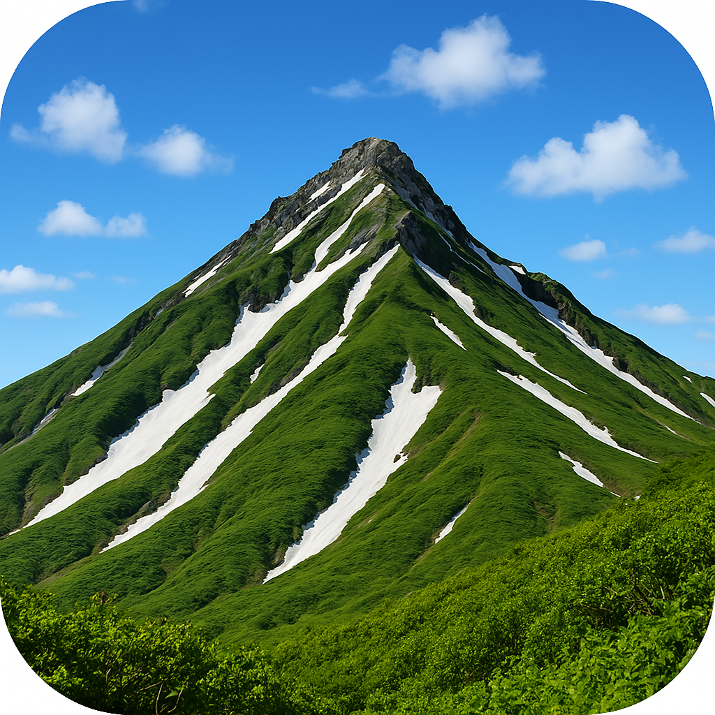利尻山 Mount Rishiri 北海道利尻富士町