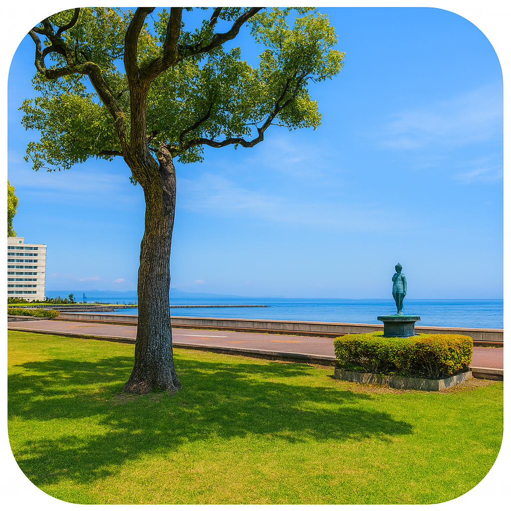 別府的ヶ浜公園 Beppu Tekigahama Park 大分県