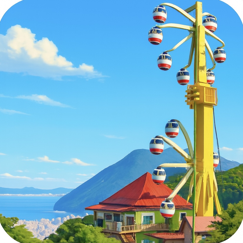 別府ケーブルラクテンチ Beppu Cable Rakutenchi 大分県