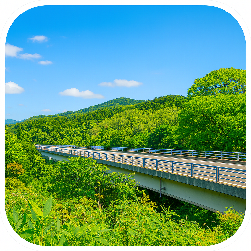 ウルベシ橋 Urubeshi Bridge 北海道美深町