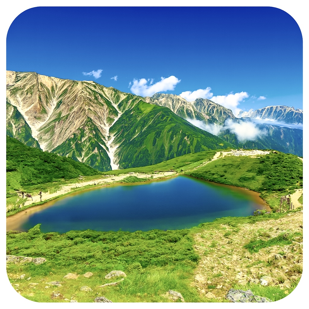 御射鹿池 Mishaka Pond 長野県