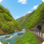 清津峡温泉郷 Kiyotsukyo Onsen