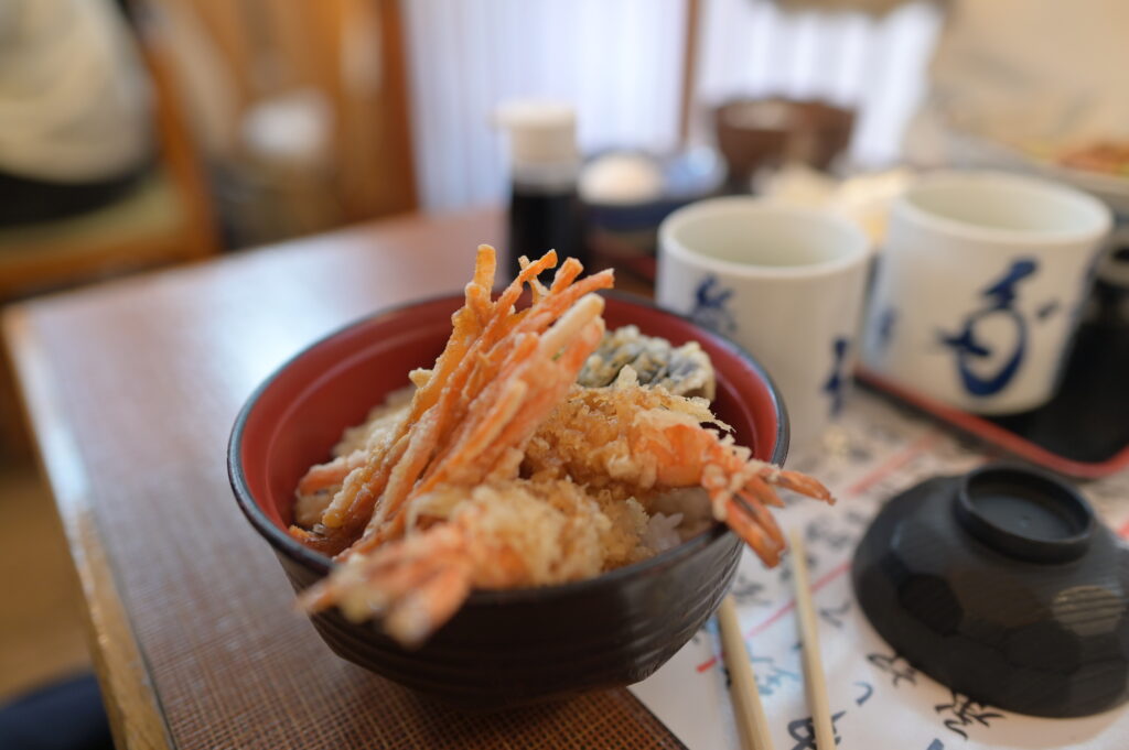 だるま 天丼 Daruma Tempura bowl 熱海商店街 Atami Shopping Street