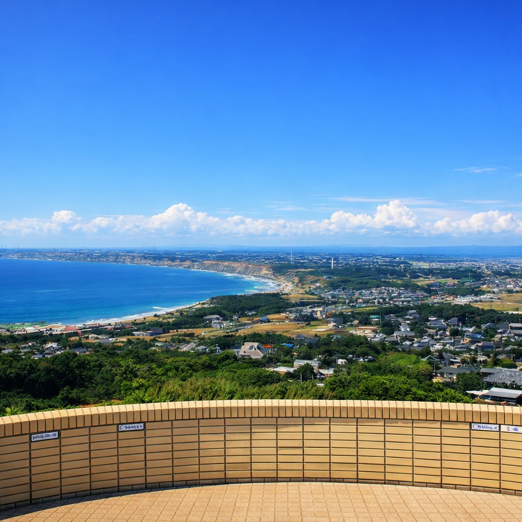 地球の丸く見える丘展望館 Chikyu Marukumieru Hill Overview park 千葉県 Chiba-ken