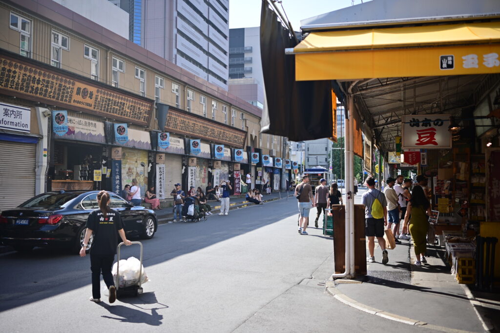 築地場外市場 Tsukiji Shijou Market 東京 Tokyo