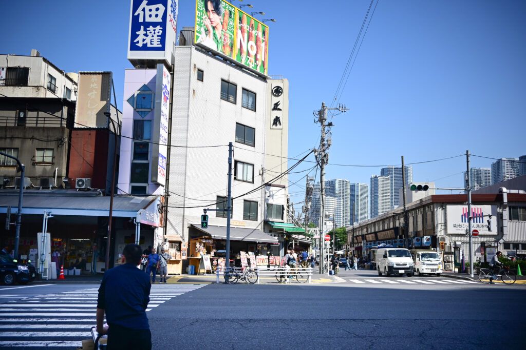 築地場外市場 Tsukiji Shijou Market 東京 Tokyo