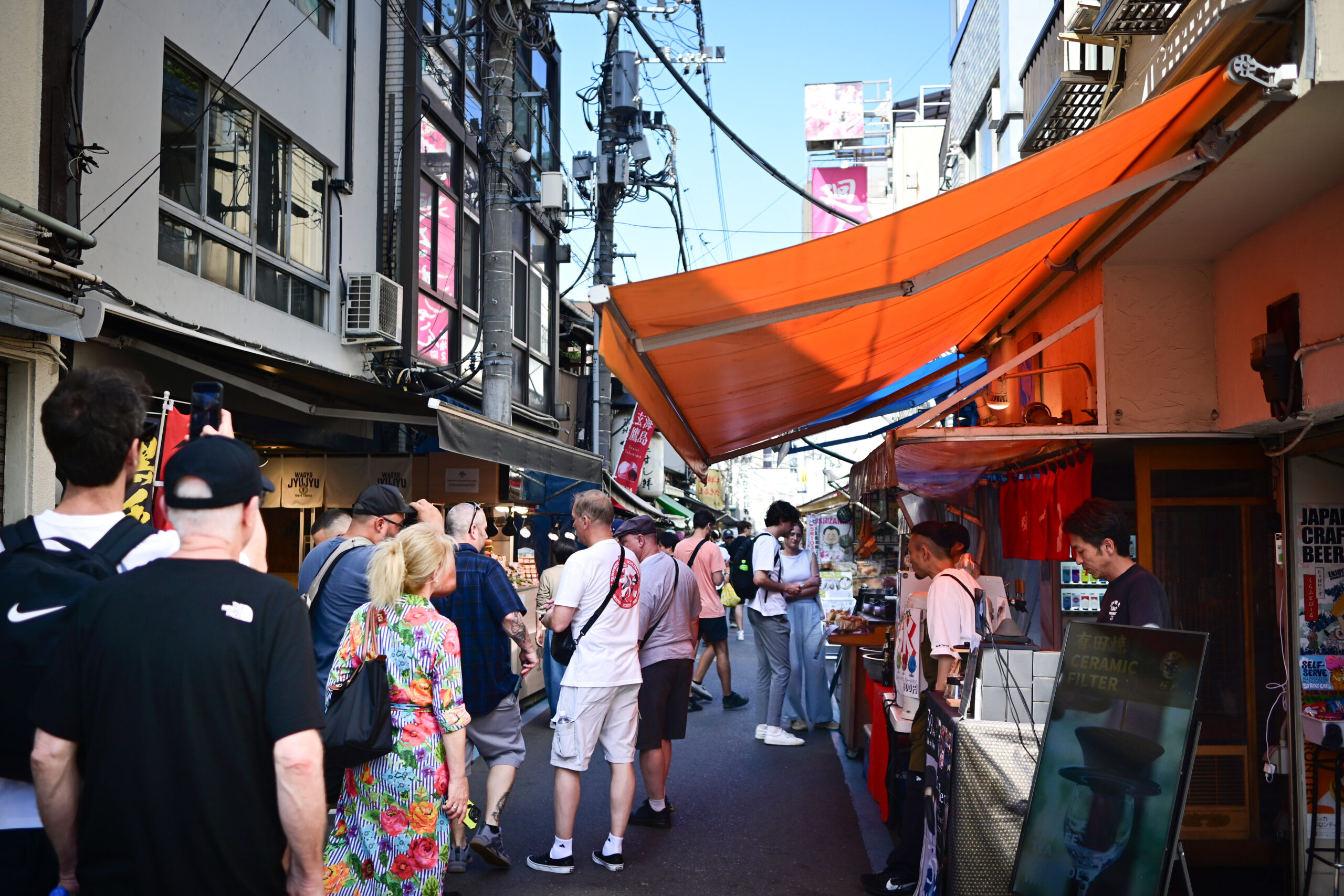 築地場外市場 Tsukiji Shijou Market 東京 Tokyo