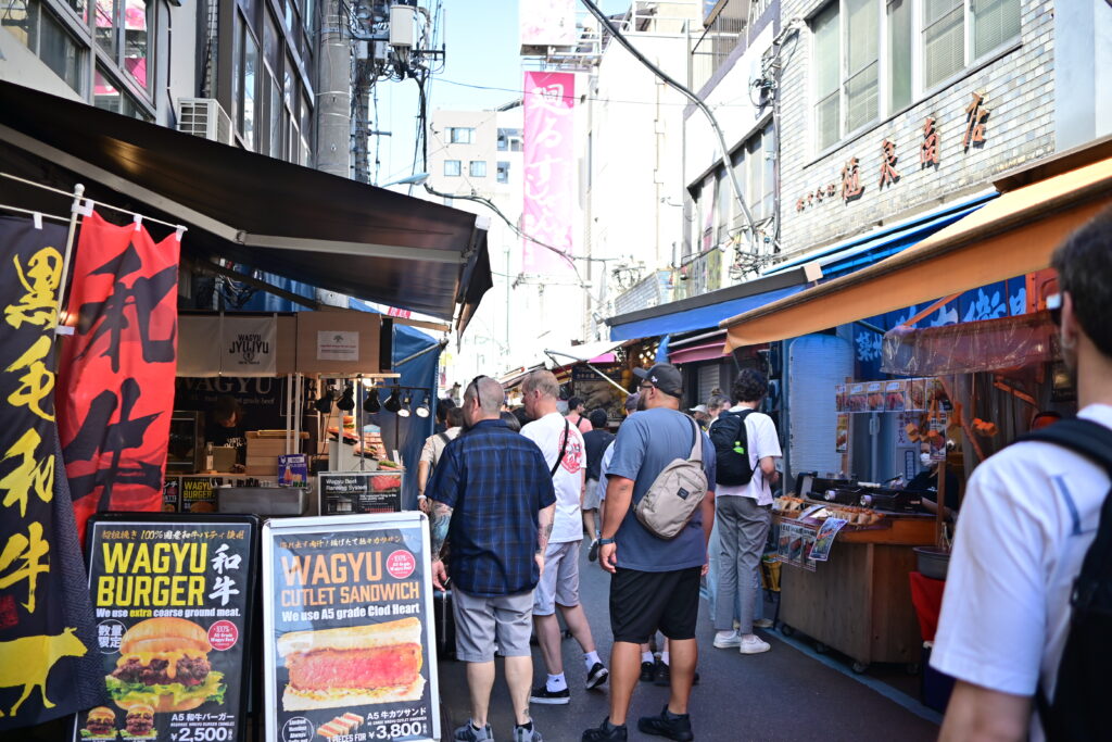 築地場外市場 Tsukiji Shijou Market 東京 Tokyo