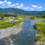 中津川 愛川橋周辺 Nakatsugawa, around Aikawa Bridge