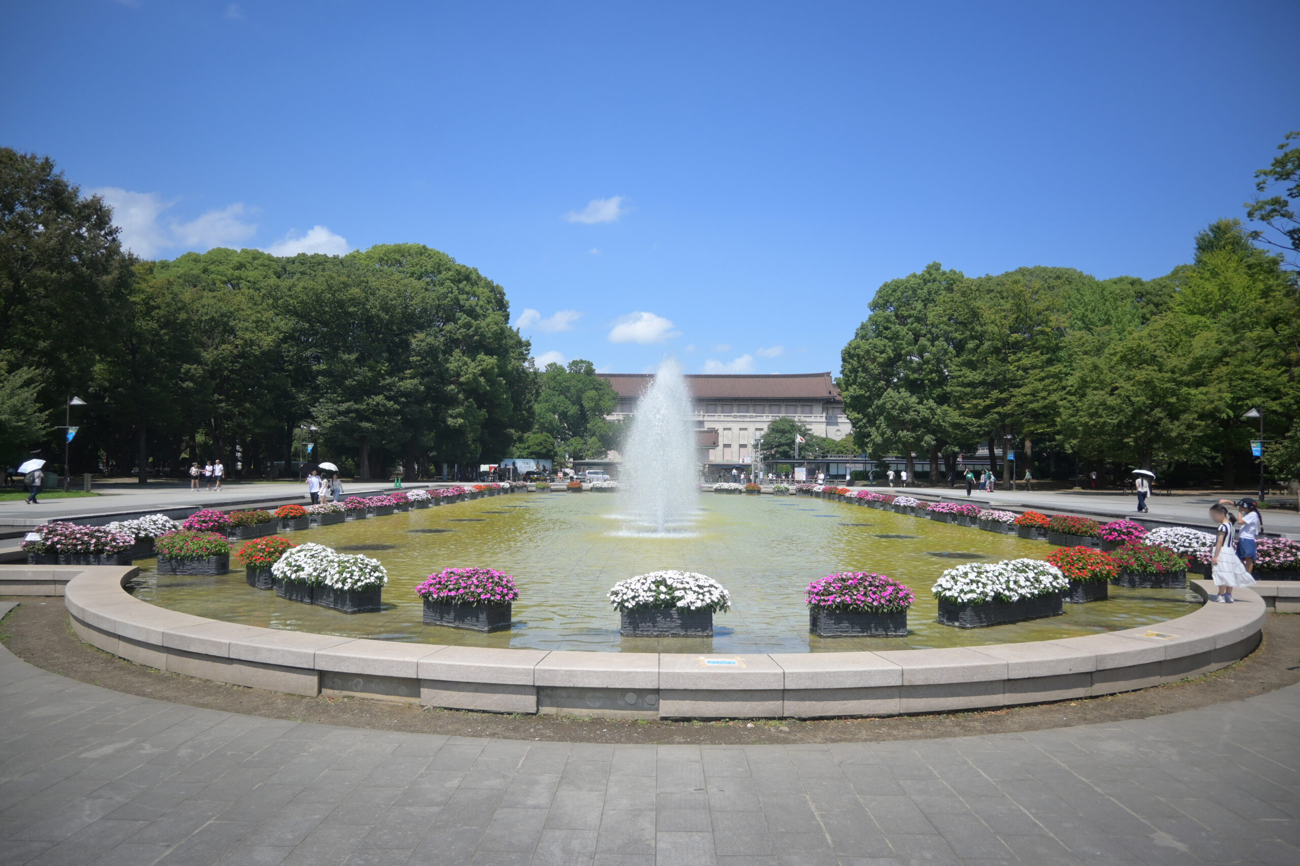 上野公園噴水広場 Ueno Park Fountain Square