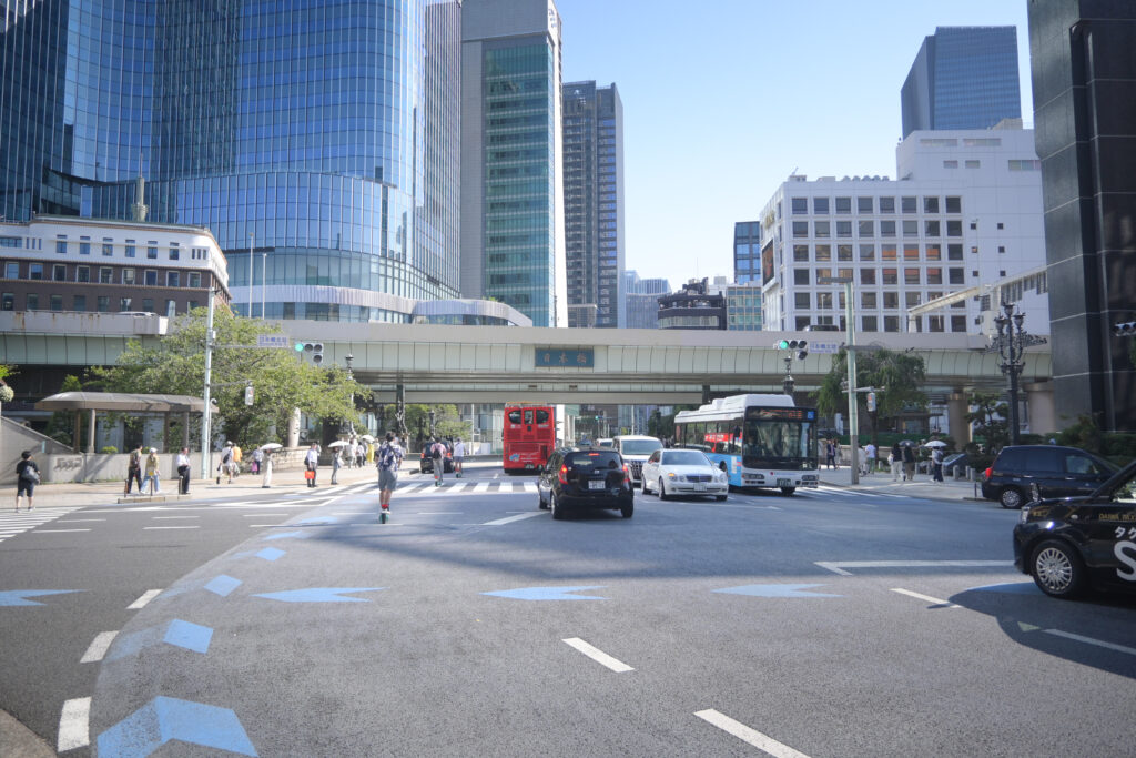 日本橋 東海道起点 Nihonbashi, the starting point of the Tokaido Road