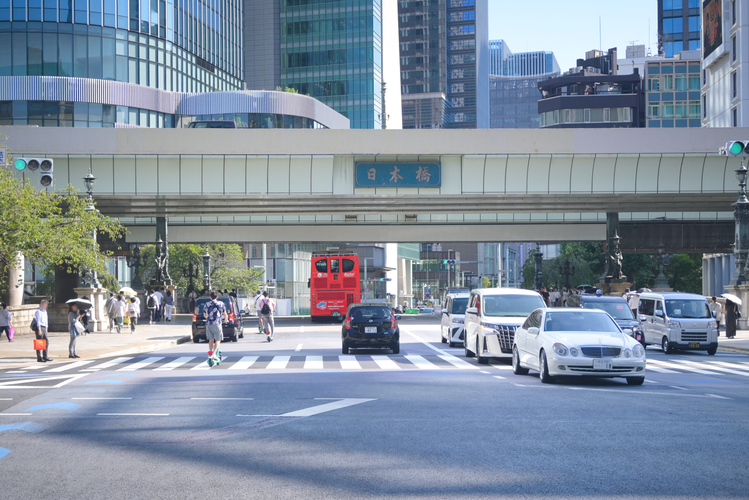 日本橋 東海道起点 Nihonbashi, the starting point of the Tokaido Road