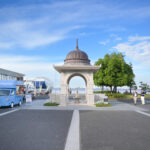 山下公園 臨港線プロムナード側 Yamashita Park, Rinko Line Promenade side