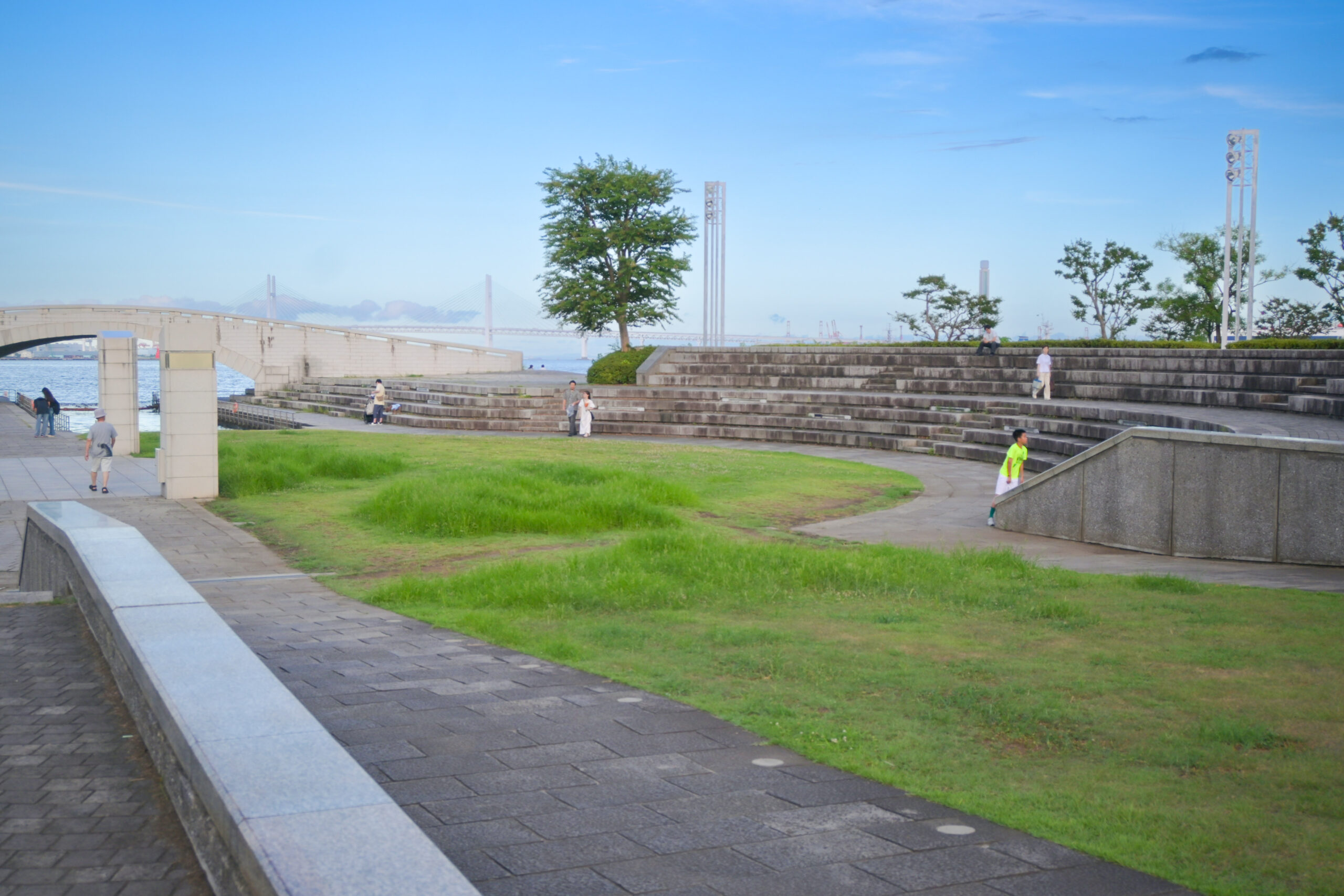 臨港パーク Rinko Park 横浜みなとみらい Yokohama Minatomirai