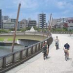 隅田川桜橋 Sumida River Sakurabashi Bridge
