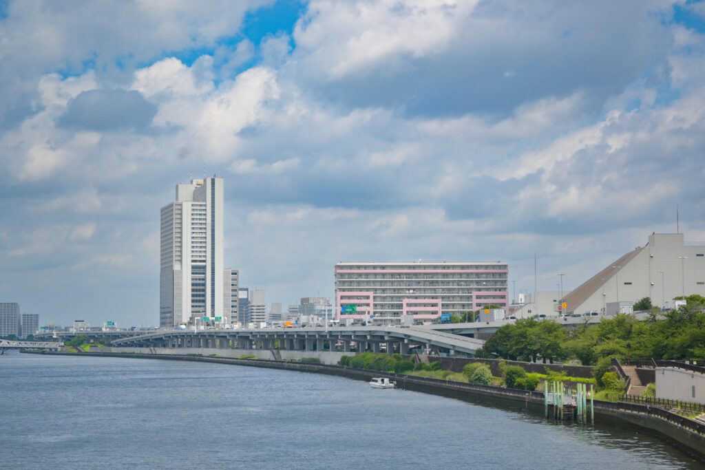 隅田川桜橋 Sumida River Sakurabashi Bridge